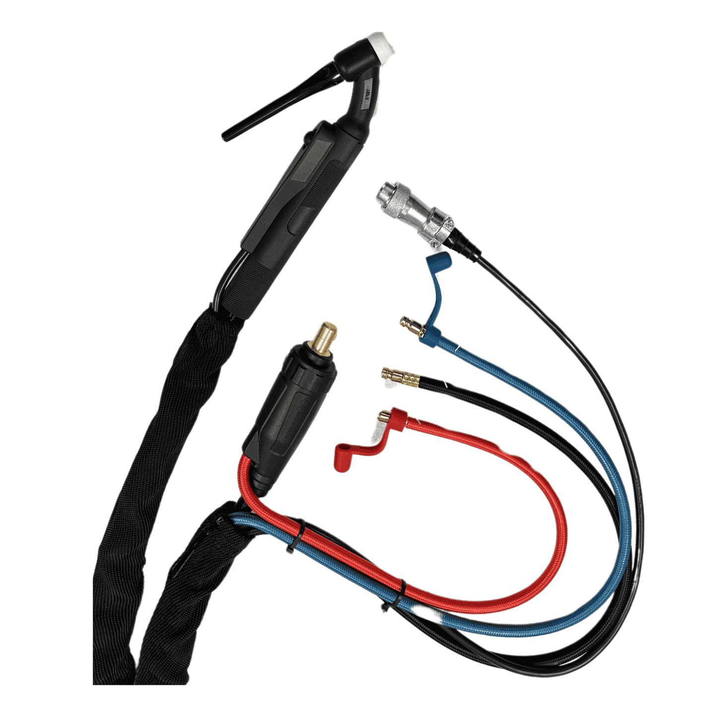 TIG Torch 18 - CLASSIC TIG 18 TORCH, 25FT C/W ML3550 END, Zip Cover and Snap on image