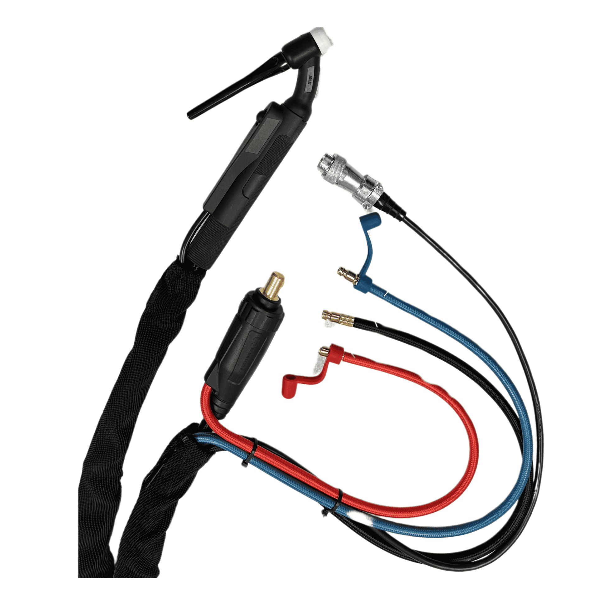 TIG Torch 18 - CLASSIC TIG 18 TORCH, 25FT C/W ML3550 END, Zip Cover and Snap on image